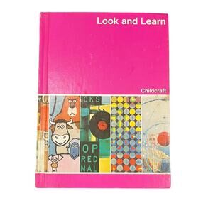 Childcraft Look And Learn 12 Vintage 1980s Hardcover Book